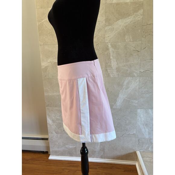 Vineyard Vines Performance Skort Small Pink Colorblock Active Pickleball Preppy - Picture 7 of 14